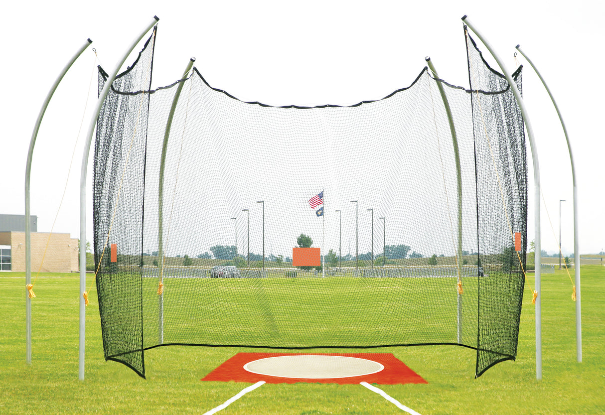 Aluminum 14' Elite Discus Cage w/ Net