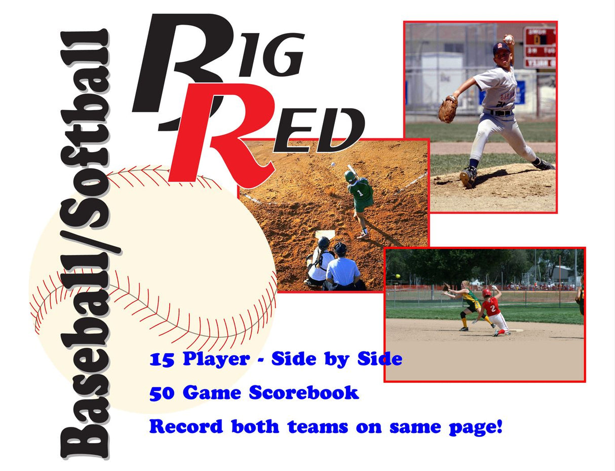 Baseball/Softball Scorebook - 50 Game