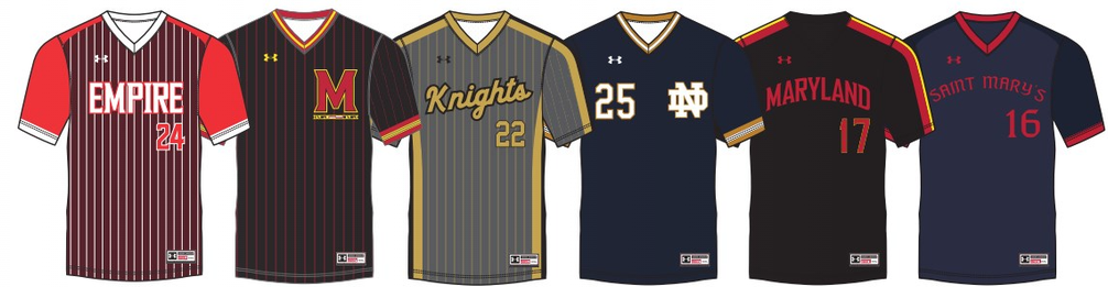 Armourfuse Showtime V-Neck Baseball Jersey