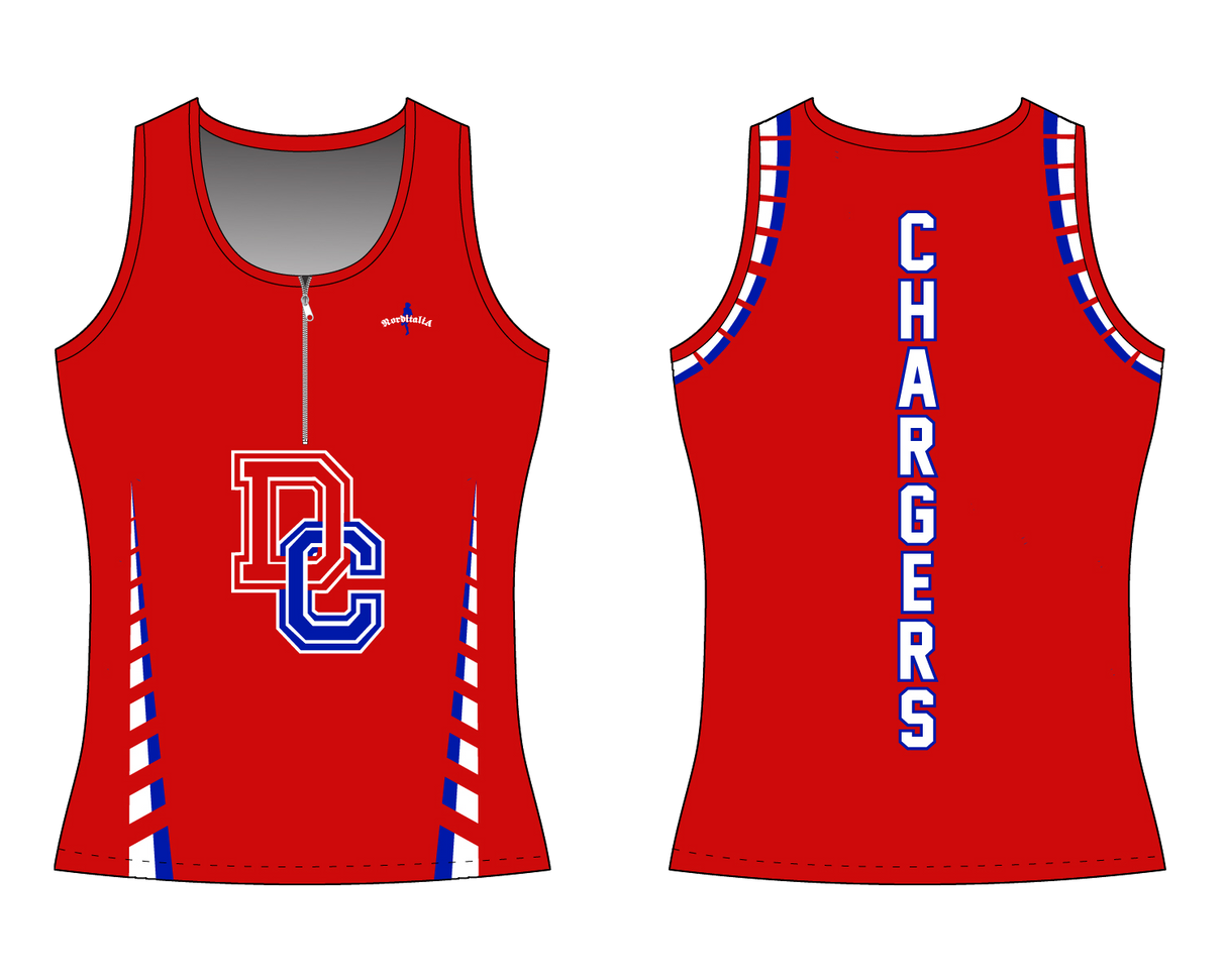 Full Custom Men's Fitted Tank w/ Zipper