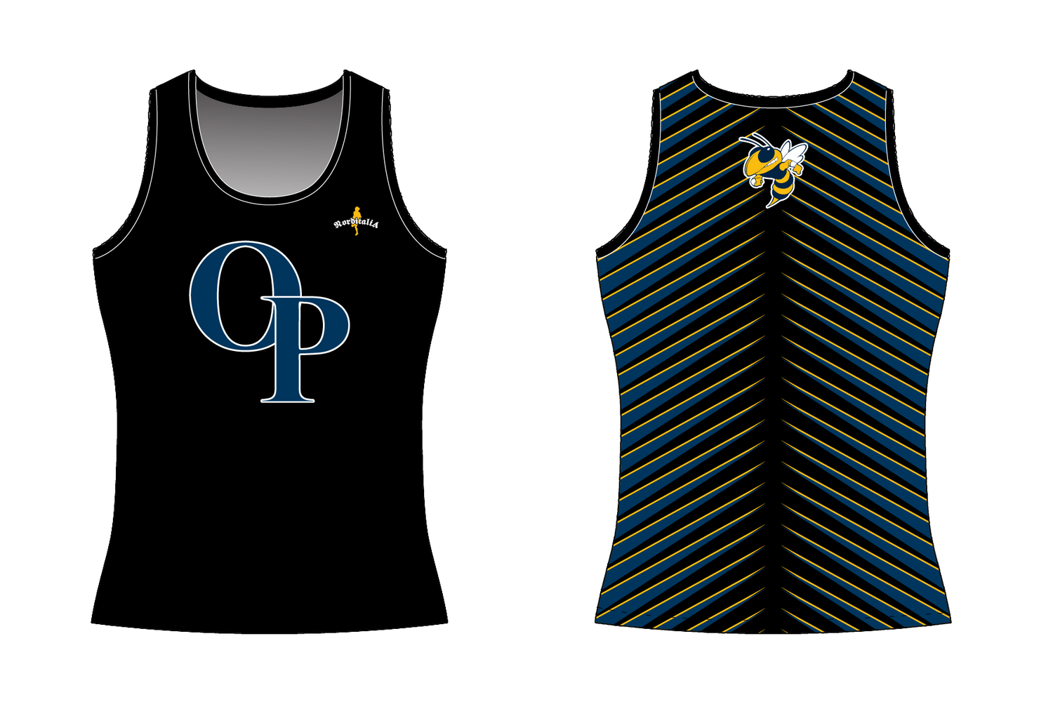 Full Custom Men's Fitted Singlet