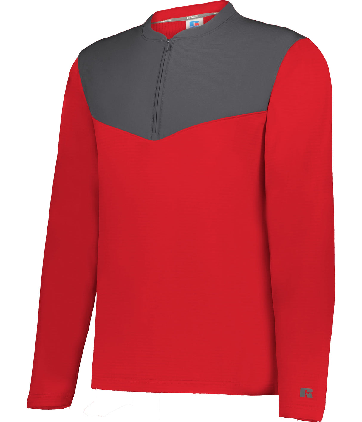 Sideline Grid 1/4 Zip Pullover