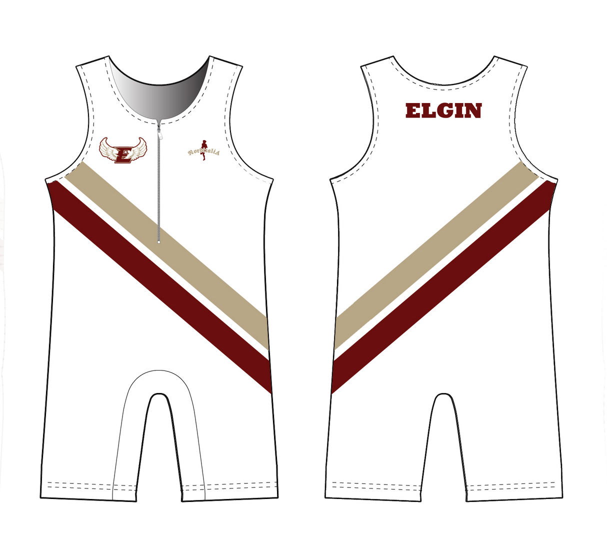 Full Custom Speedsuit w/ Zipper