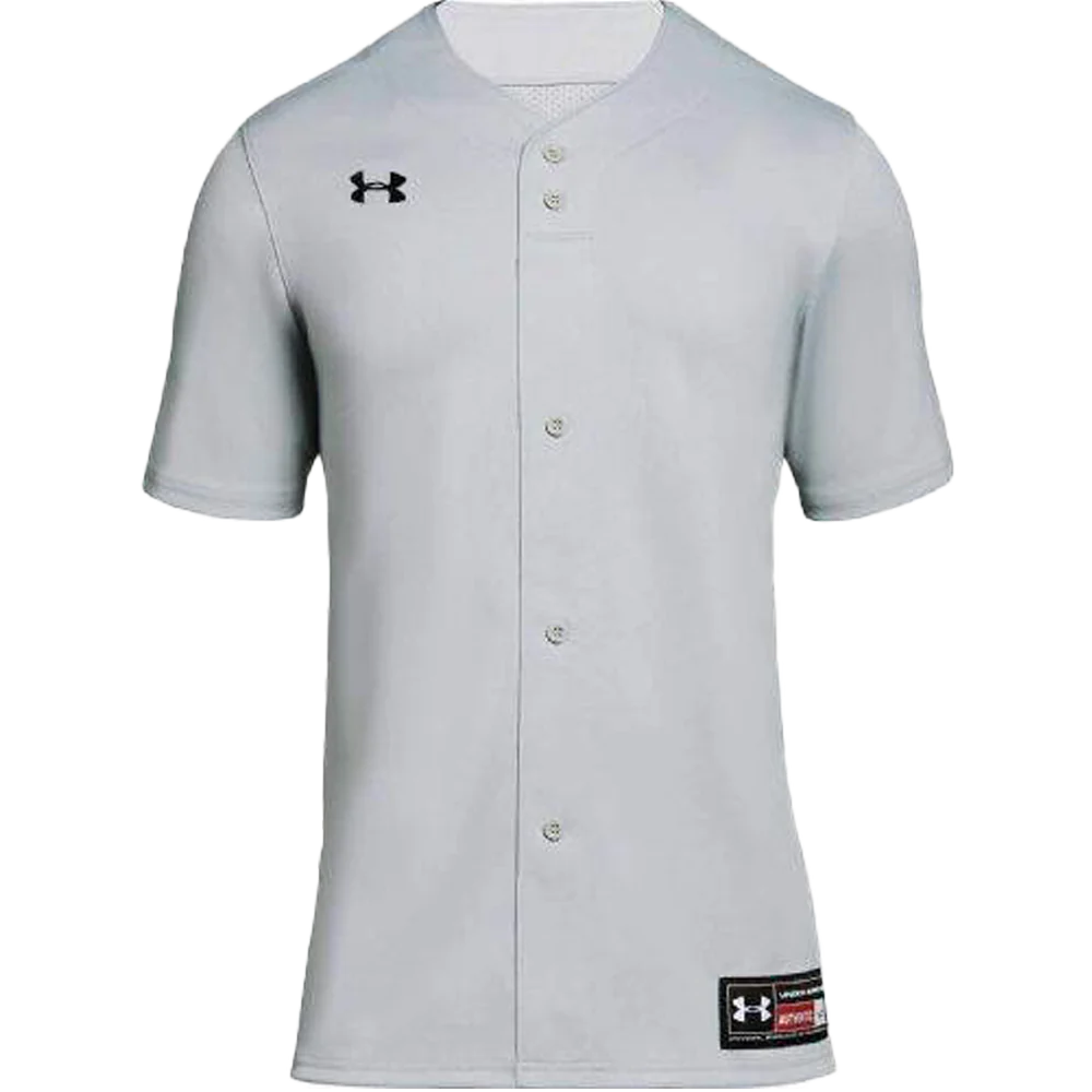 Youth Icon Faux Placket Baseball/Softball Jersey