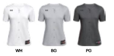 Women's Icon Faux Placket Softball Jersey