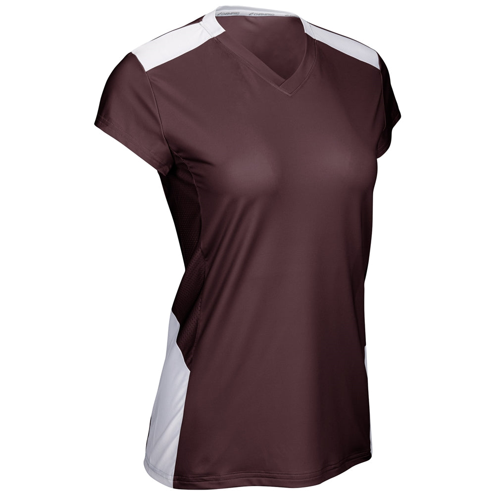 Women's Point Cap Sleeve Volleyball Jersey