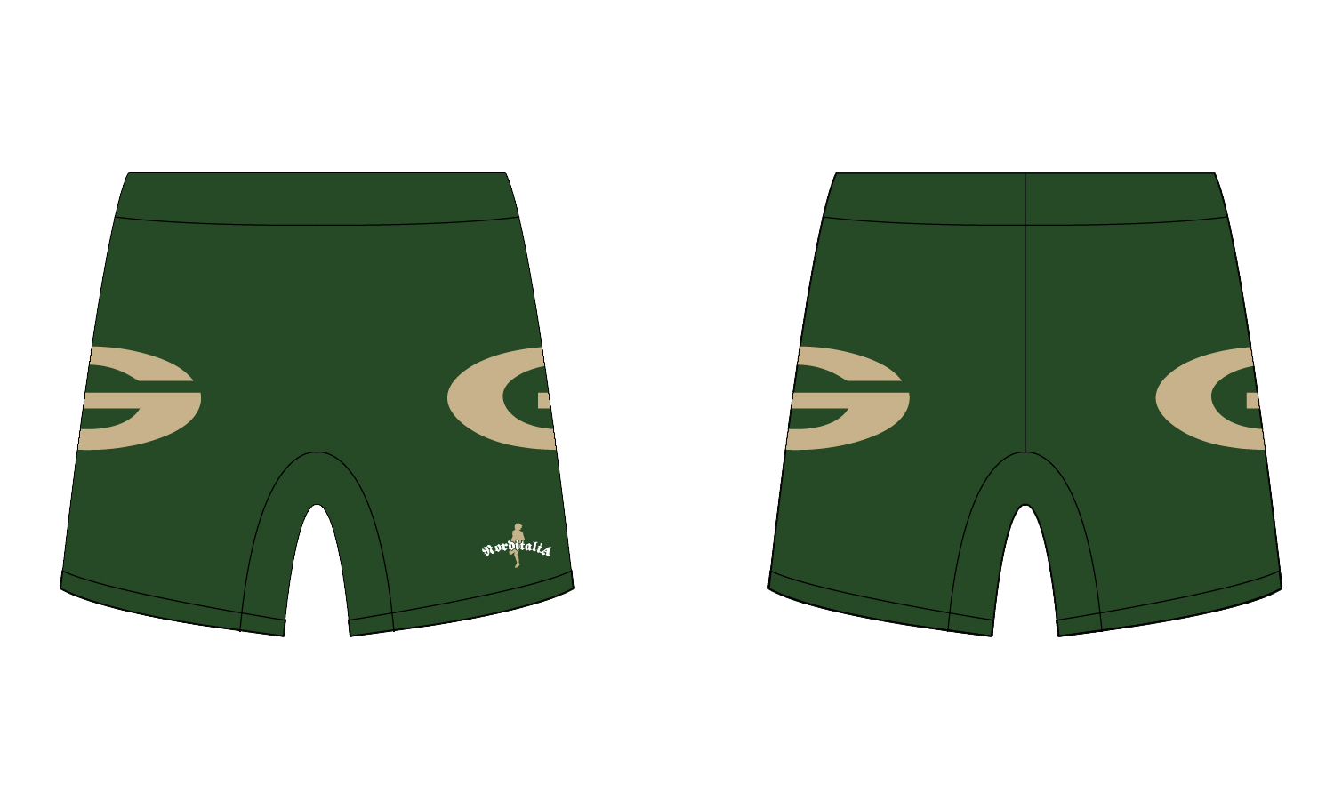 Full Custom Women's Compression Shorts
