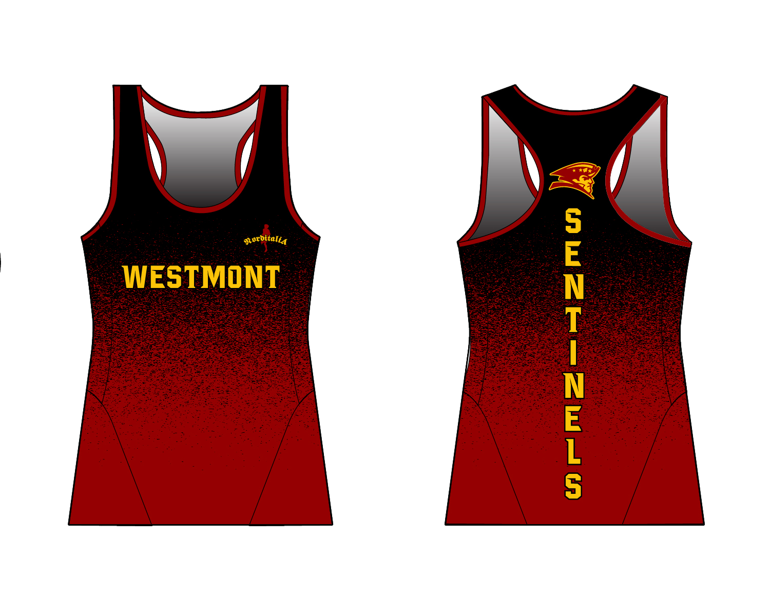 Full Custom Ladies Compression Racerback