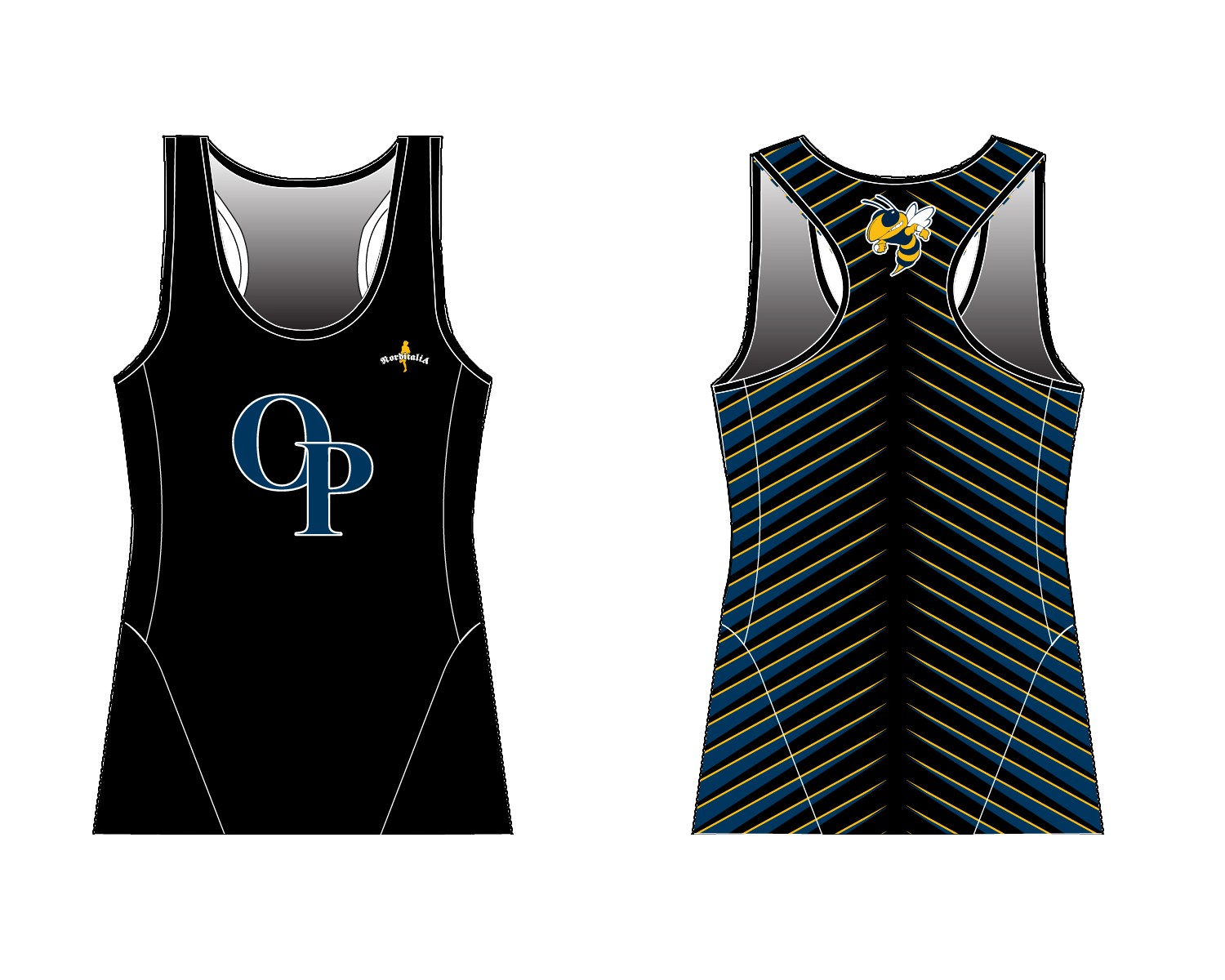 Full Custom Ladies Compression Racerback