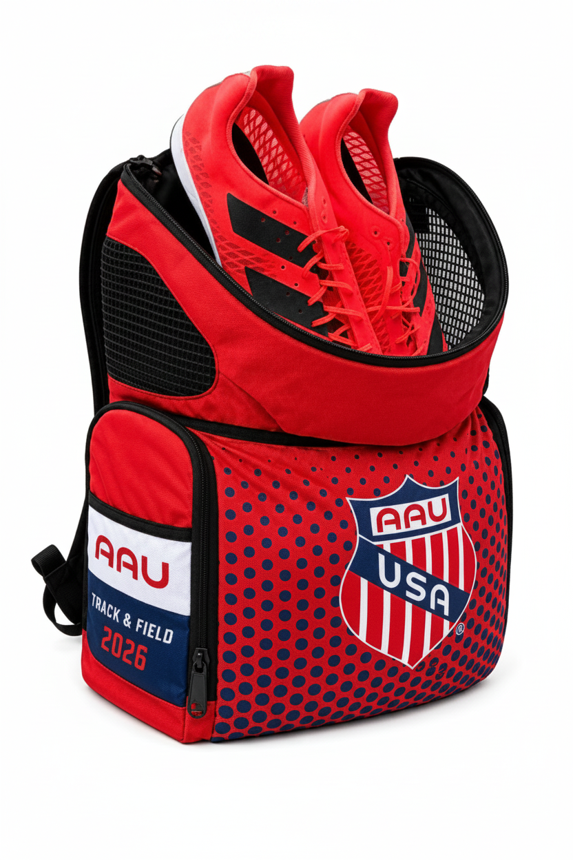 AAU 2026 Track & Field Custom Backpack