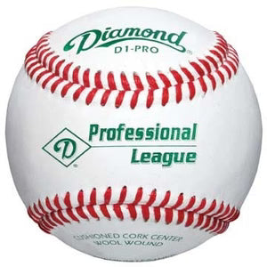 Pro and College Baseballs - 1 Dozen