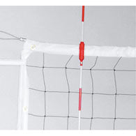 Power Volleyball Net, Steel Cable, & Wood Dowels