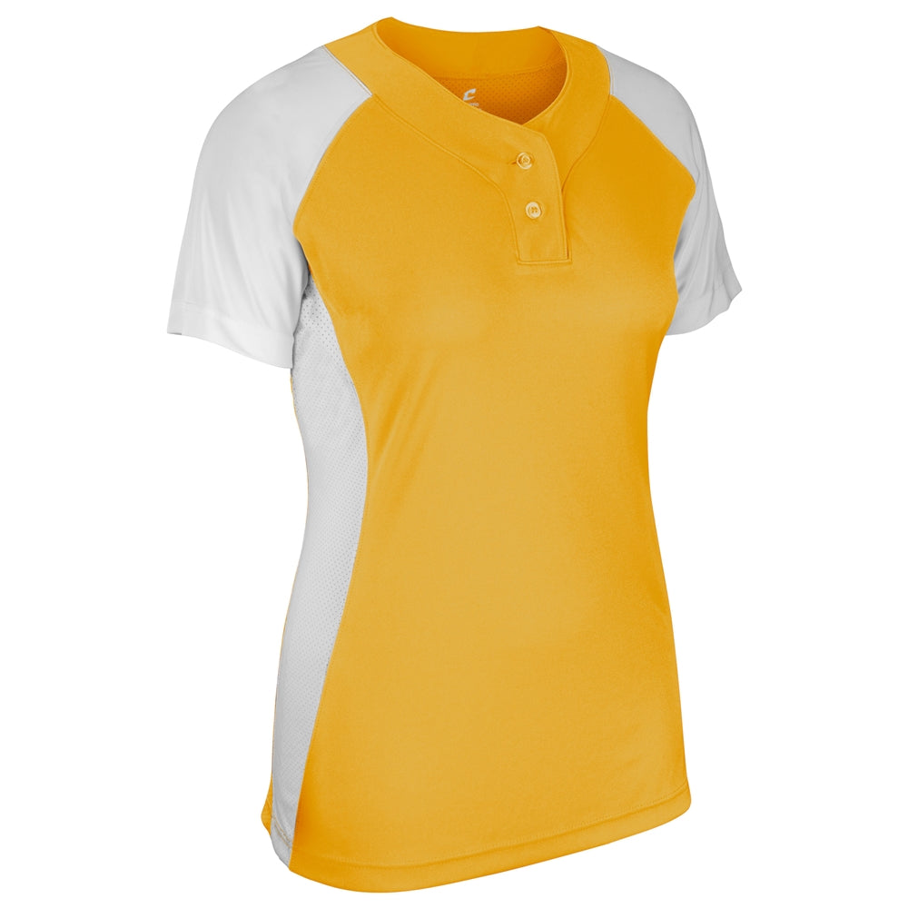 Youth Infinite 2-Button Short Sleeve Jersey