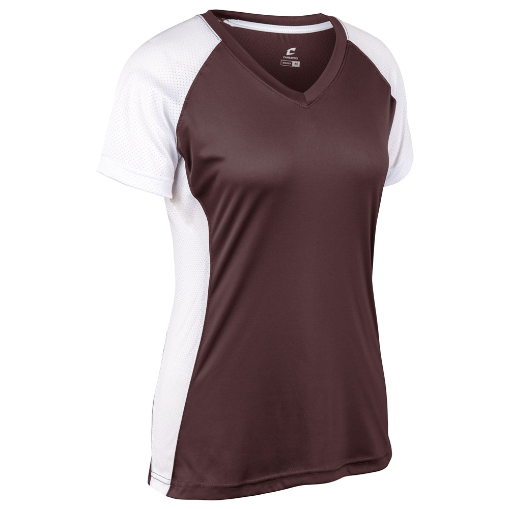 Women's Infinite V-Neck Short Sleeve Jersey