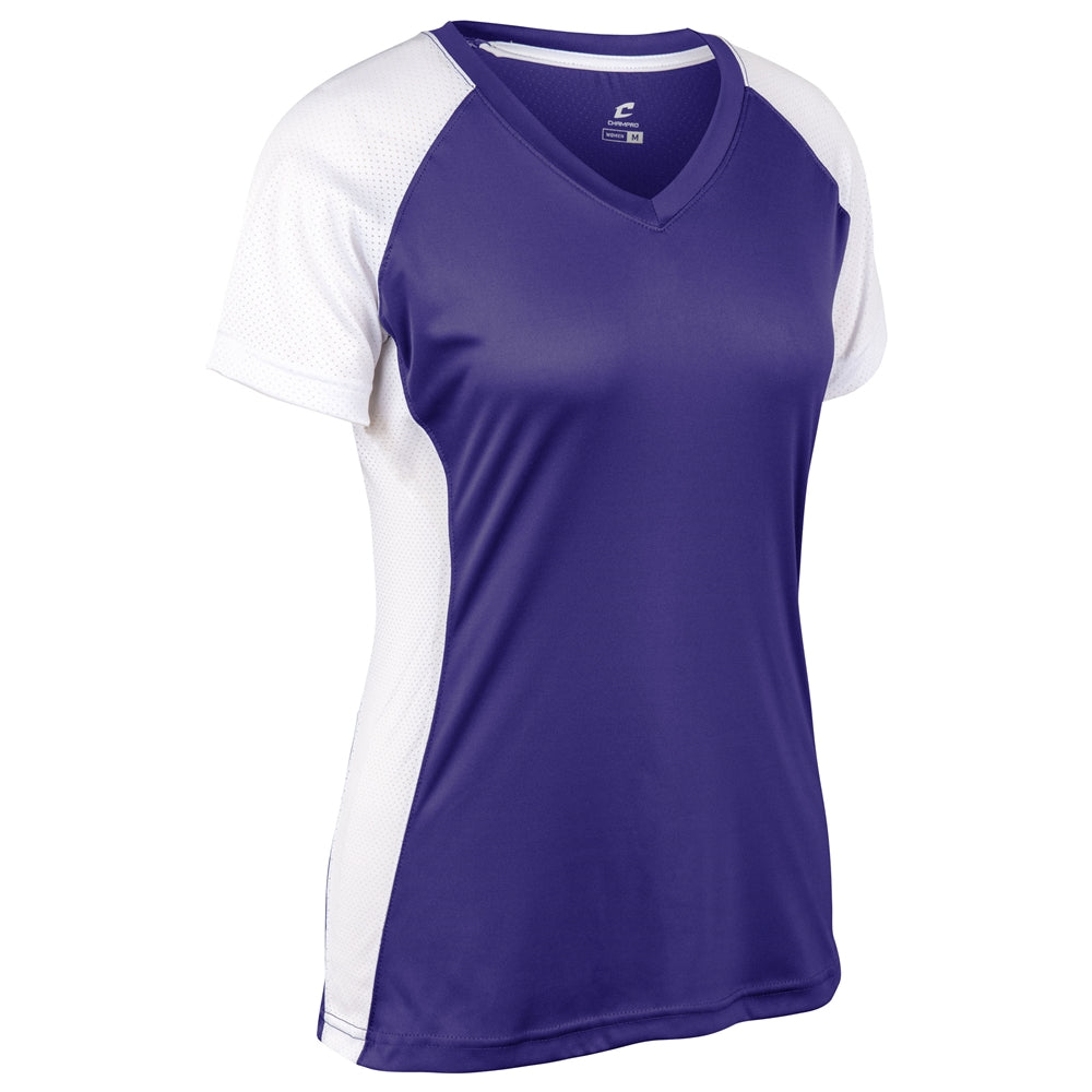 Women's Infinite V-Neck Short Sleeve Jersey