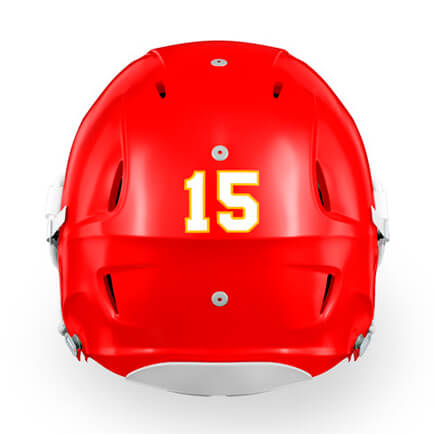 Football Helmet Number Decals