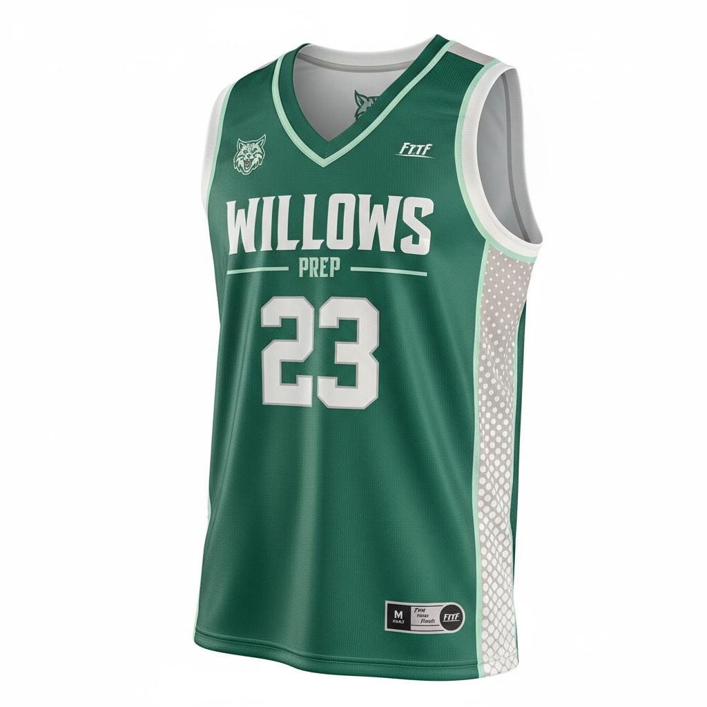 Custom Reversible Basketball Jersey - Quick Turn