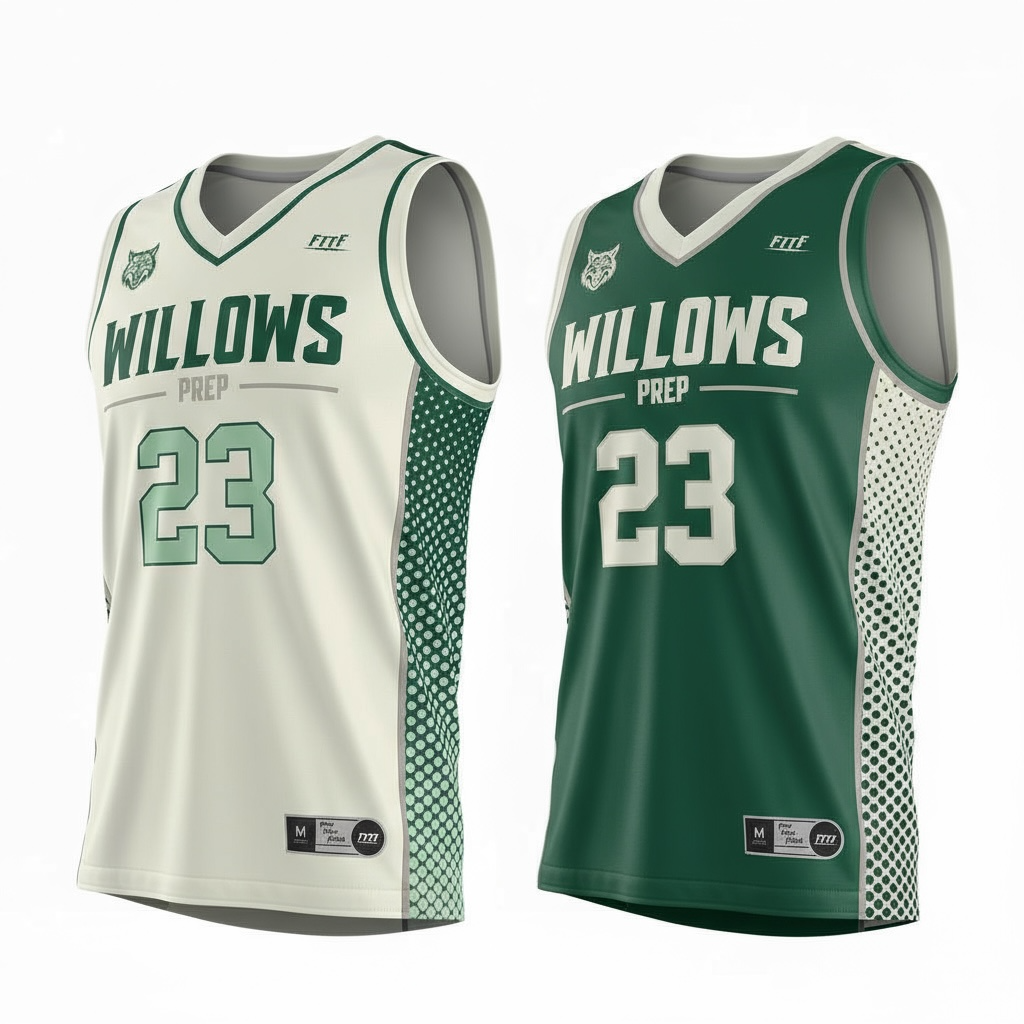 Custom Reversible Basketball Jersey - Quick Turn