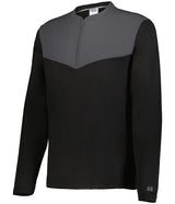 Sideline Grid 1/4 Zip Pullover