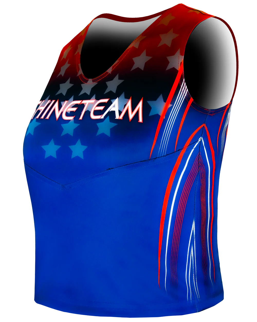 Full Custom Sleeveless Classic Cheer Top