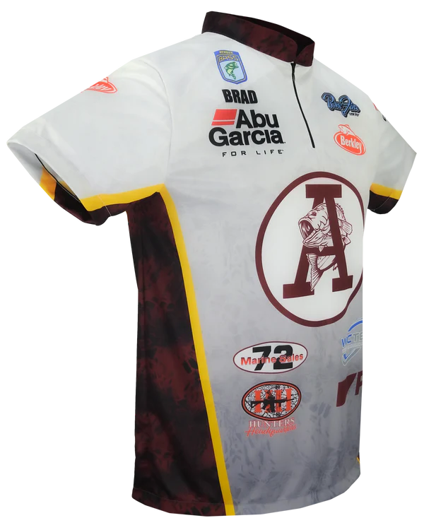 1/4 Zip Short Sleeve Fishing Tee