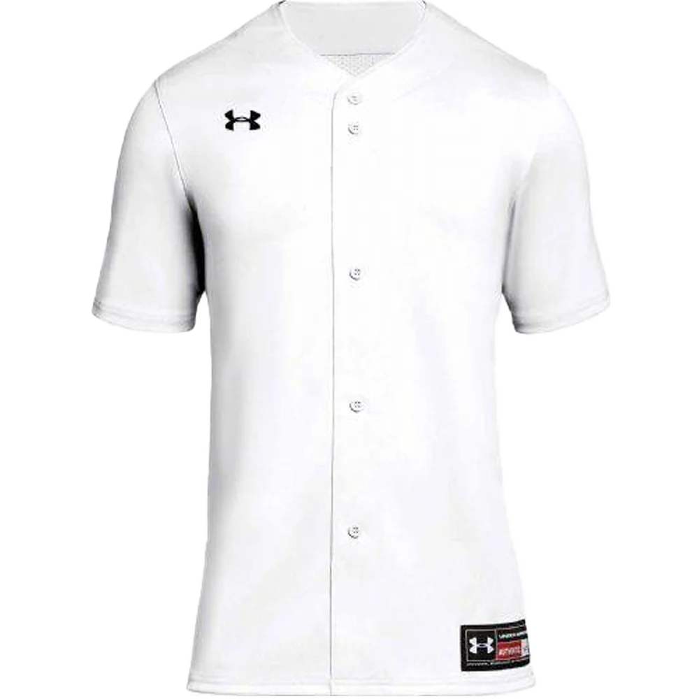 Youth Icon Faux Placket Baseball/Softball Jersey