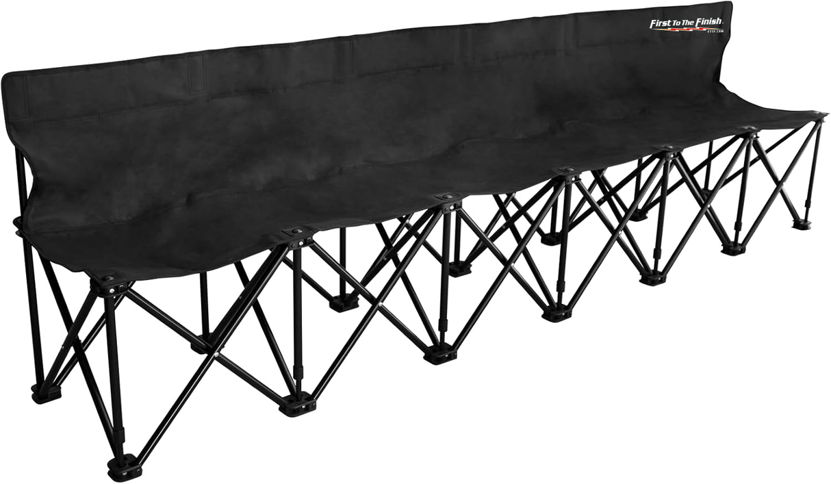 6 Seat Bench - Black - Preorder