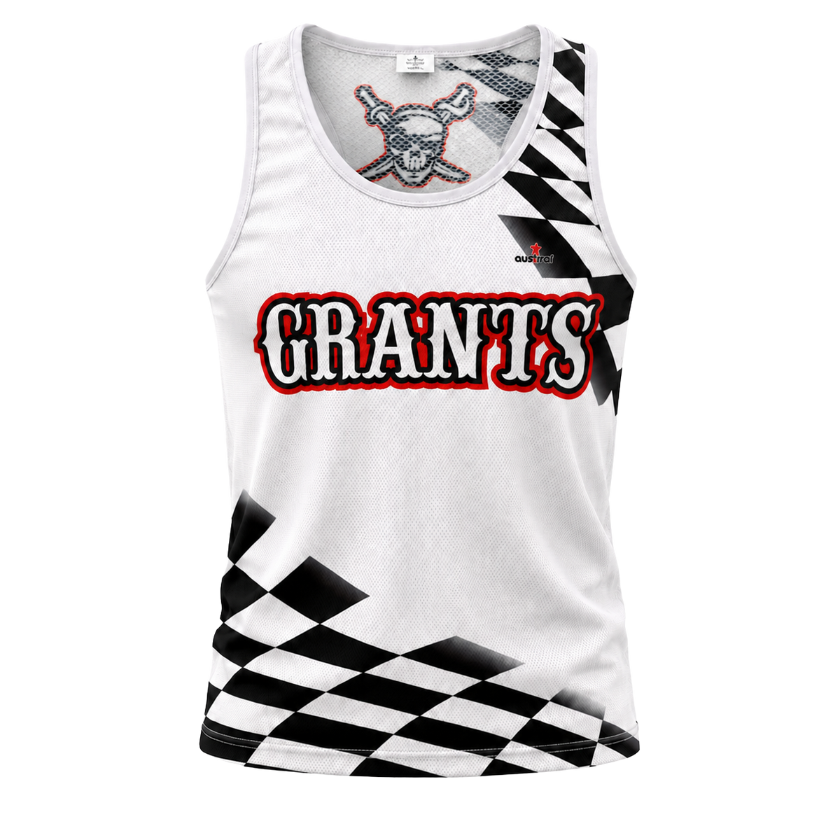 Premium Mesh Back Loose Fit Singlet