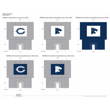 Custom High Jump Top Pad